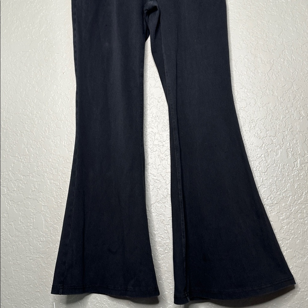Crossover Casual Flare Pants with pockets - Picture 4 of 8
